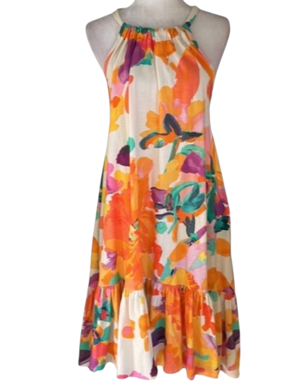 The Daily Practice By Anthropologie Frida Dress Medium . abstract watercolor